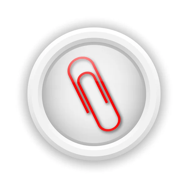 Paperclip icon — Stock Photo, Image