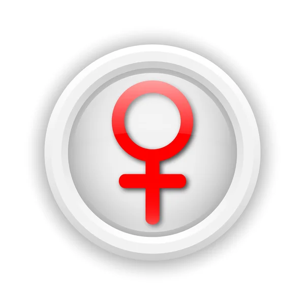 Female sign icon — Stock Photo, Image