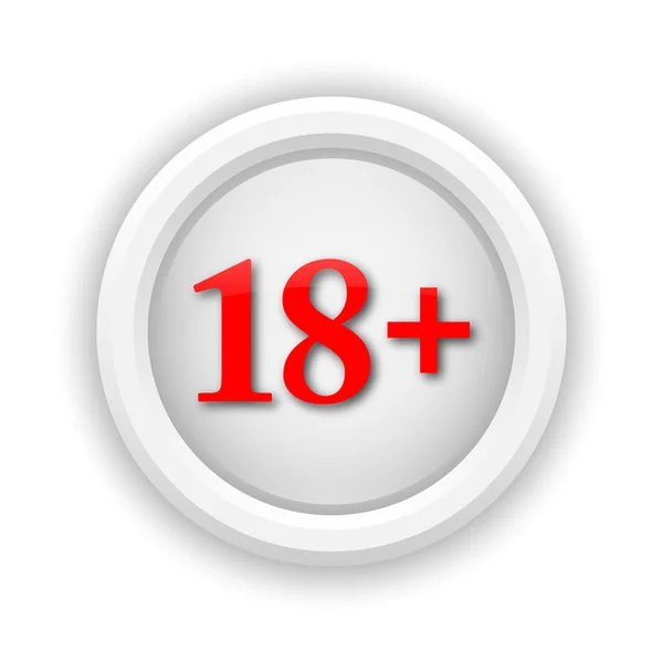 18 plus icon — Stock Photo, Image