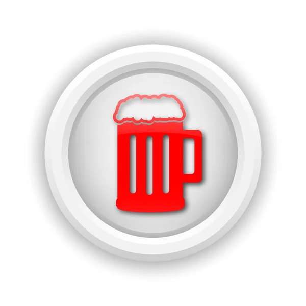 Bier pictogram — Stockfoto