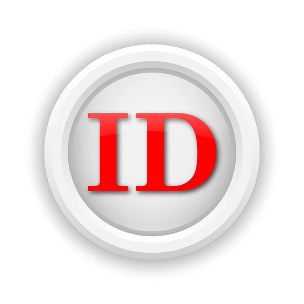 Icono ID — Foto de Stock