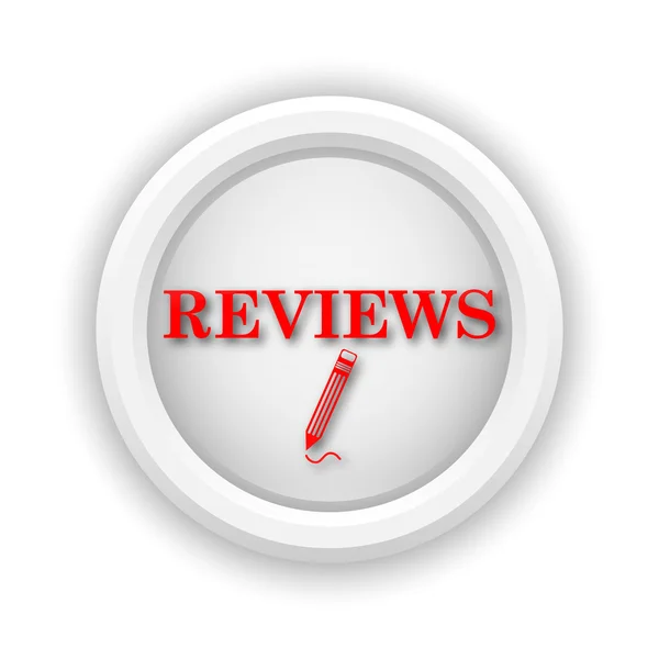 Reviews icon — Stock Photo, Image