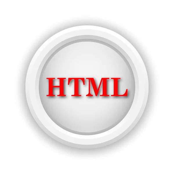 Ícone html — Fotografia de Stock