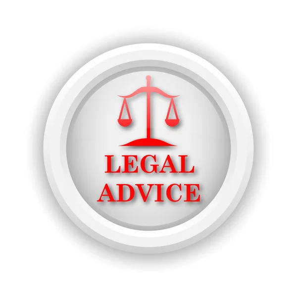 Juridisch advies pictogram — Stockfoto