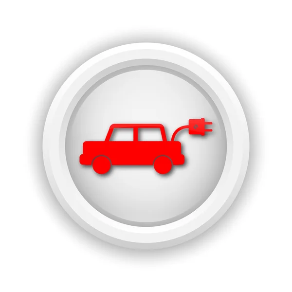 Electric car icon — Stock Photo, Image
