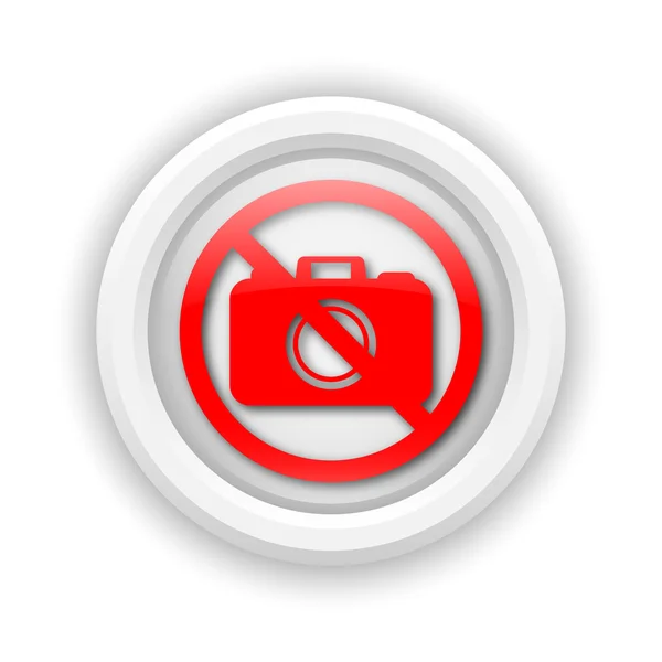 Yasak kamera simgesi — Stok fotoğraf