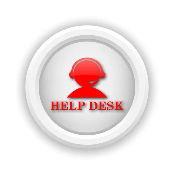 Ikona Helpdesk — Zdjęcie stockowe