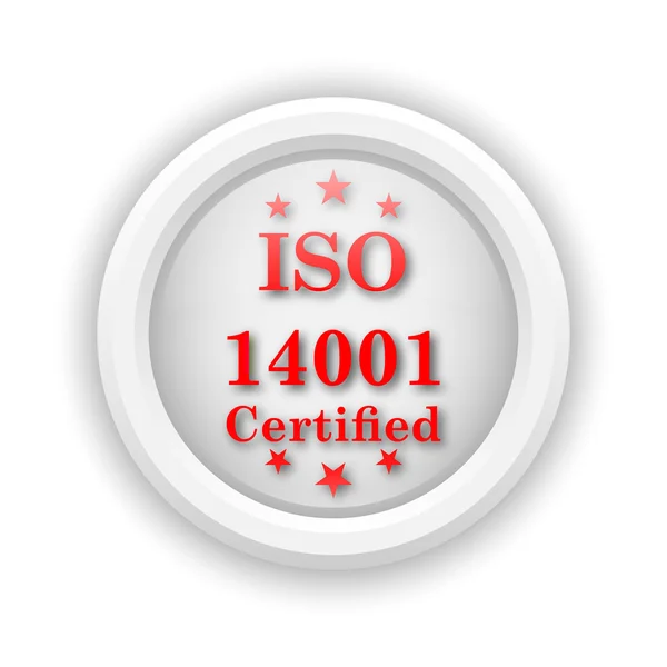 Ikona ISO14001 — Zdjęcie stockowe