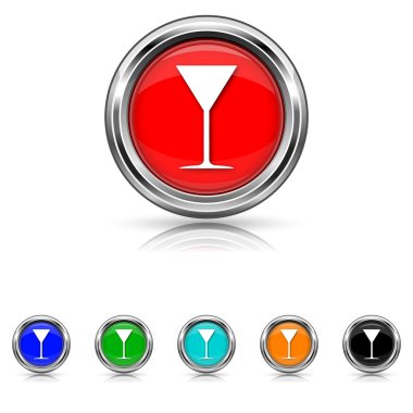 Martini cam kutsal kişilerin resmi - altı renk ayarla