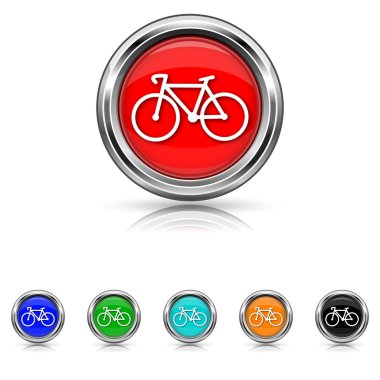 Bisiklet simgesi - altı renk ayarla