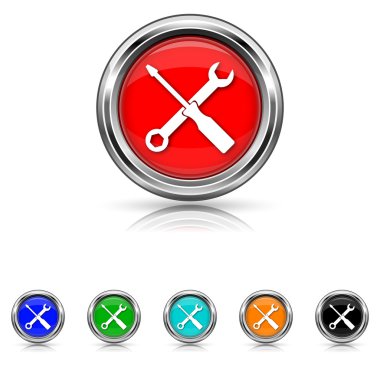 Araçlar simgesi - altı renk ayarla