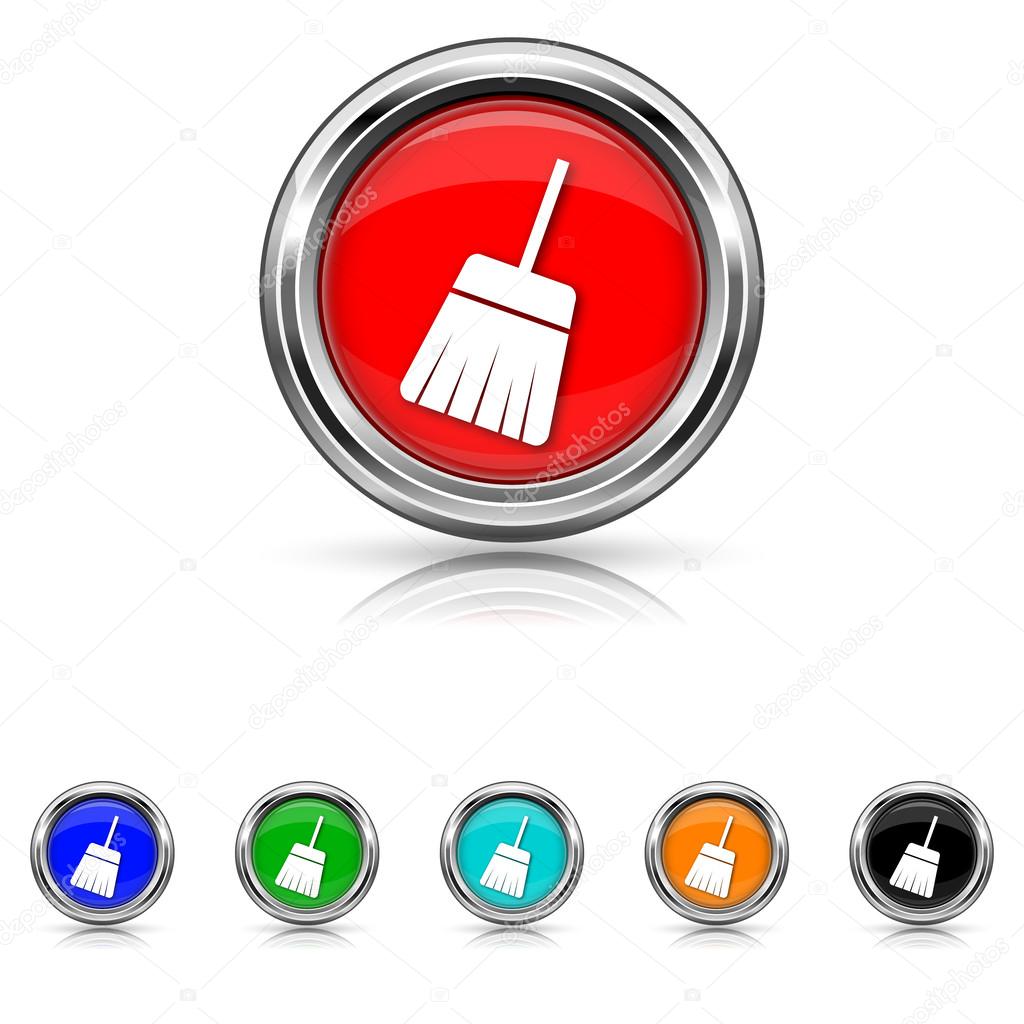 Sweep icon - six colours set
