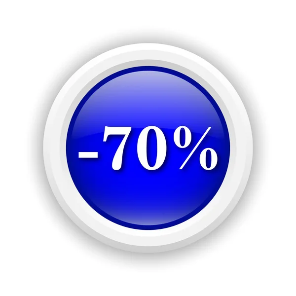 70 percent discount icon — Stock Photo, Image