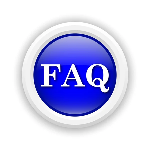 FAQ icon — Stock Photo, Image