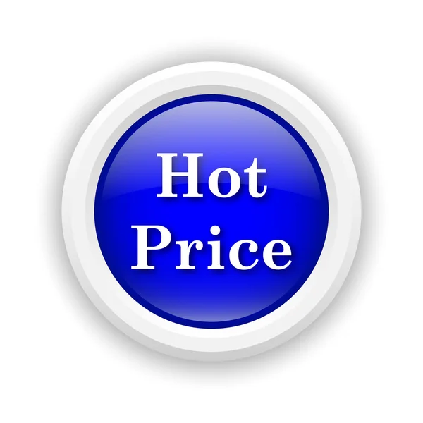 Cena gorący ikona — Zdjęcie stockowe