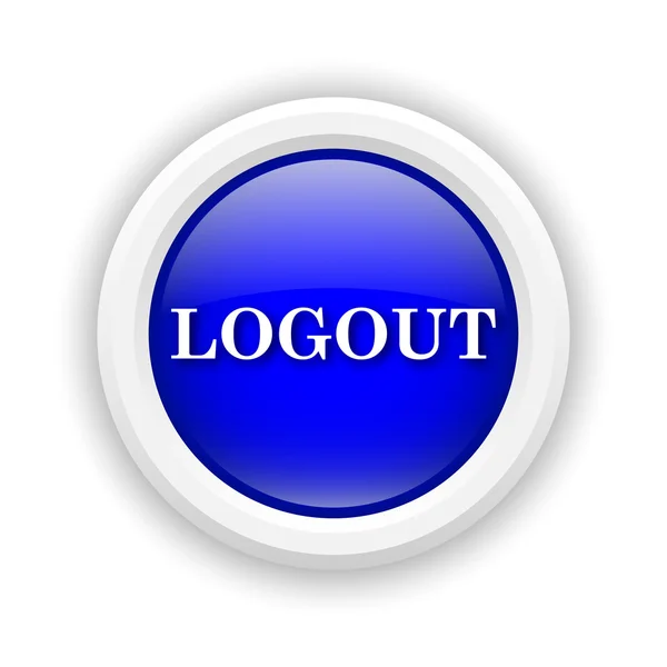 Logout pictogram — Stockfoto