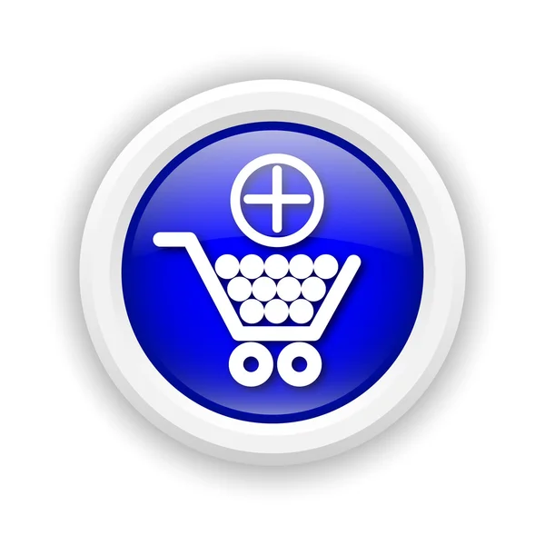 Add to shopping cart icon — Stock Photo, Image