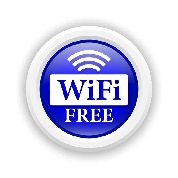 WiFi ücretsiz simgesi — Stok fotoğraf