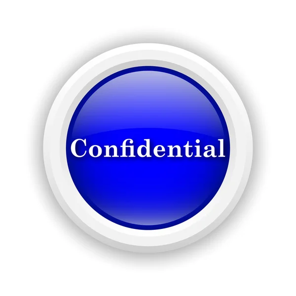 Icono confidencial —  Fotos de Stock