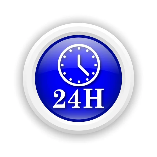 24H icono del reloj — Foto de Stock