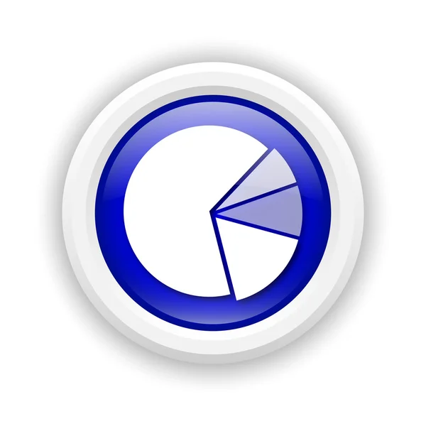 Chart pie icon — Stock Photo, Image