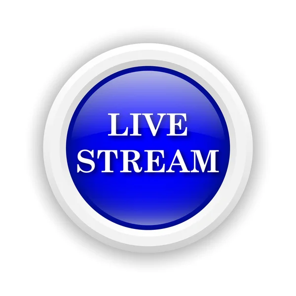 Live stream pictogram — Stockfoto