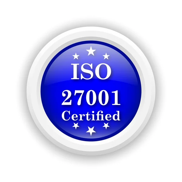 Ikona ISO 27001 — Zdjęcie stockowe