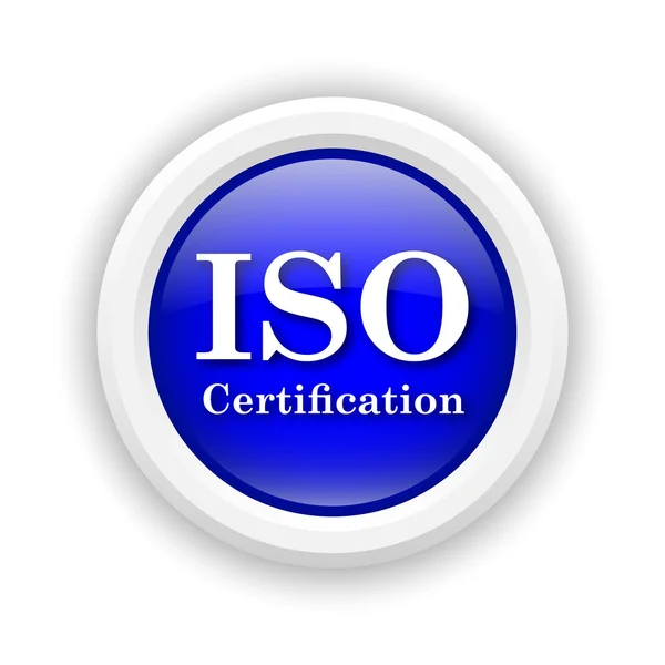 Εικονίδιο πιστοποίηση ISO — Φωτογραφία Αρχείου