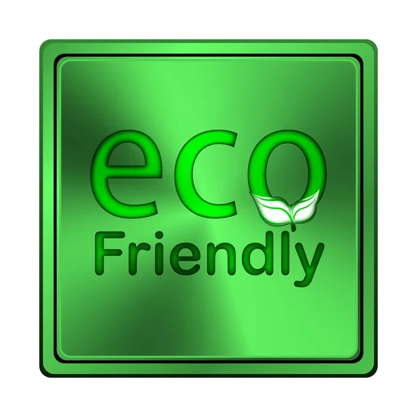 Eco friendly ikonen — Stockfoto