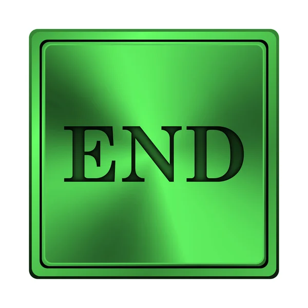 End icon — Stock Photo, Image