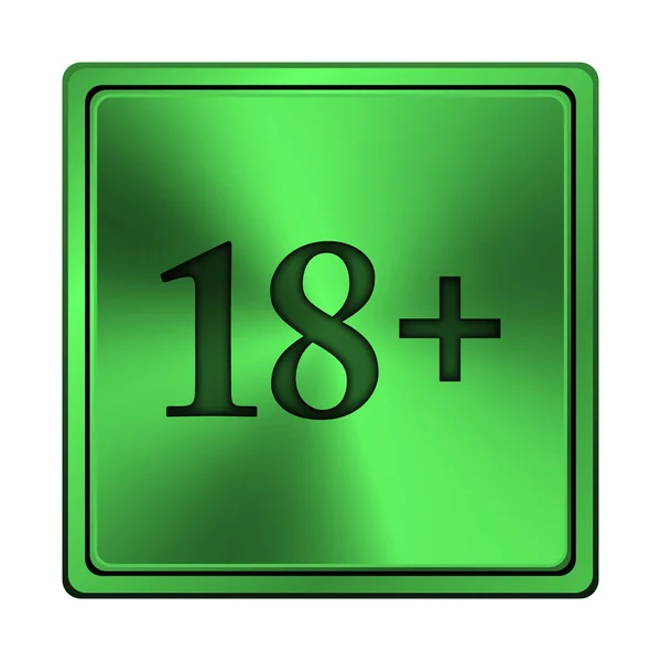 18 plus icon — Stock Photo, Image