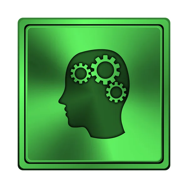 Brain icon — Stock Photo, Image