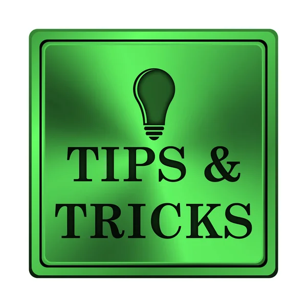 Tips and tricks icon — Stock Photo, Image