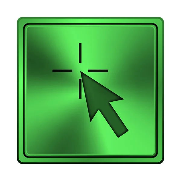 Click here icon — Stock Photo, Image