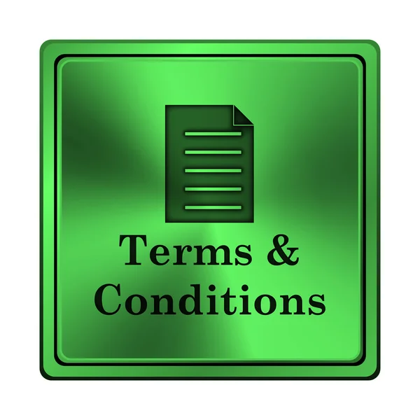 Icône Termes et conditions — Photo