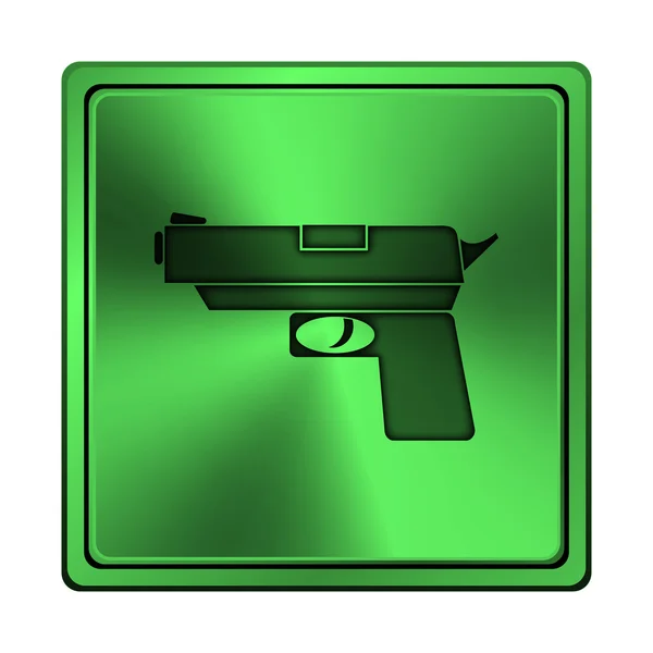 Icono de pistola — Foto de Stock