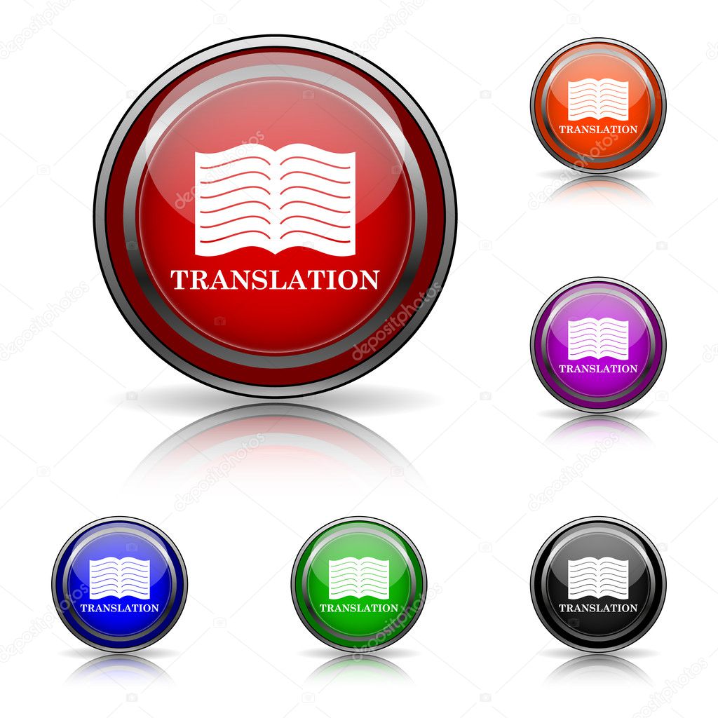 Translation book icon