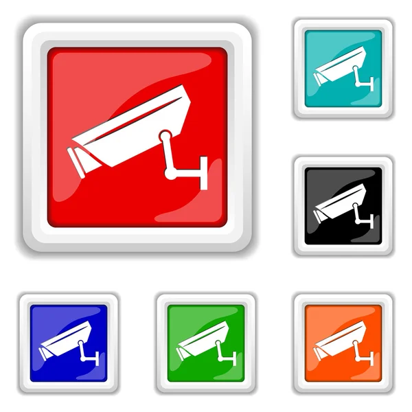 Surveillance camera icon — Stock Vector