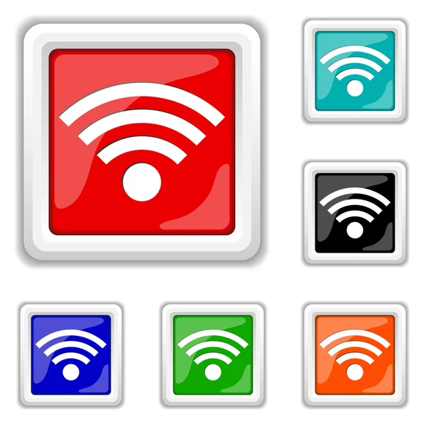 Ícone sinal sem fio —  Vetores de Stock