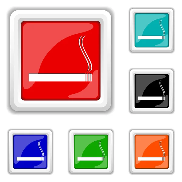 Cigarette icon — Stock Vector