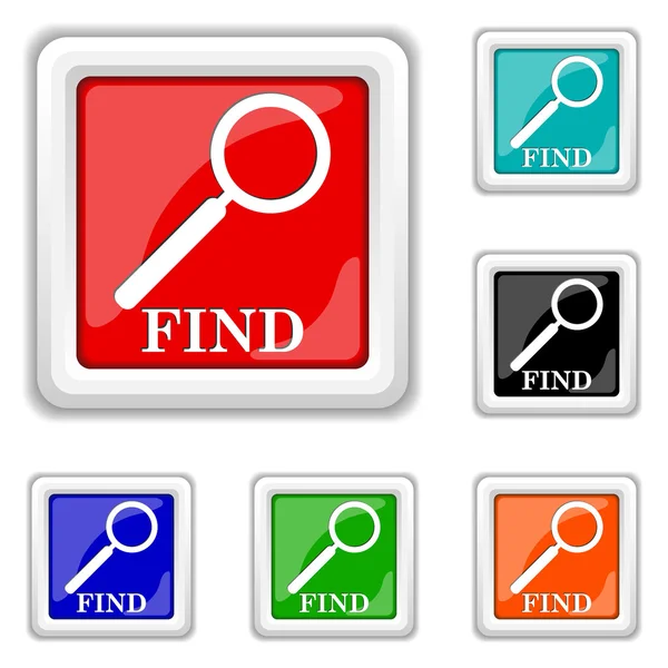 Find icon — Stock Vector