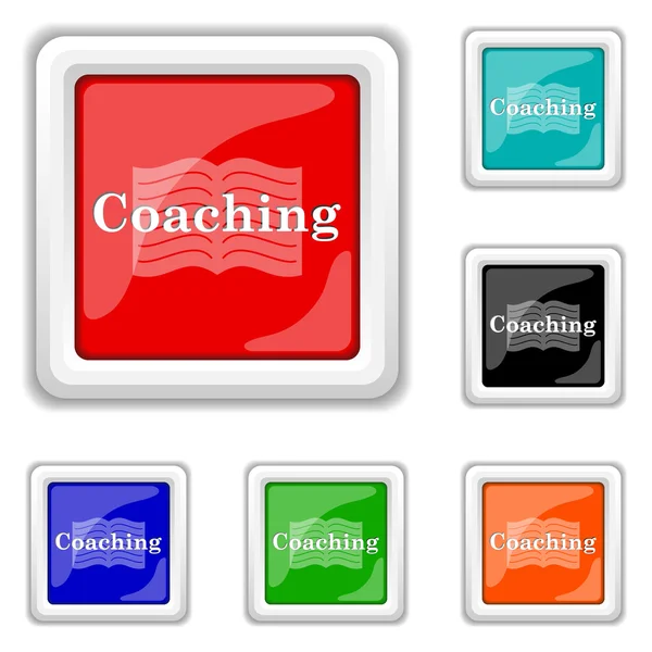 Ikona coachingu — Wektor stockowy