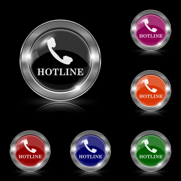 Icône Hotline — Image vectorielle