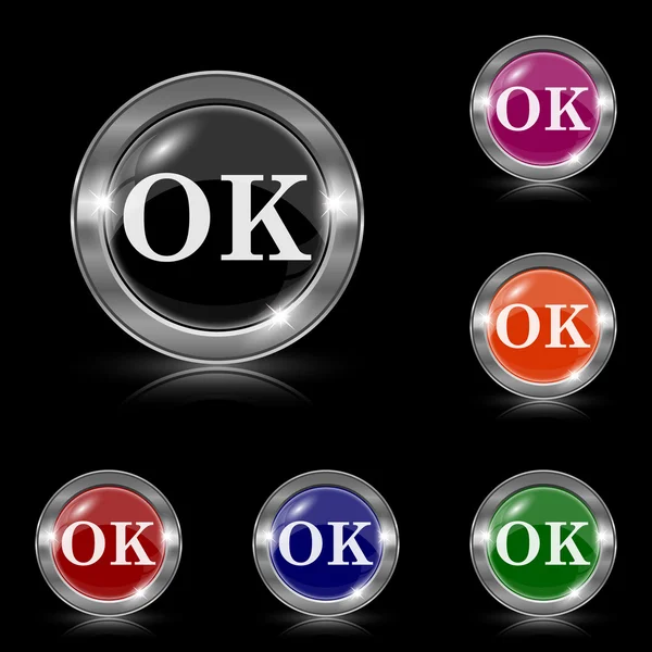 OK icon — Stock Vector