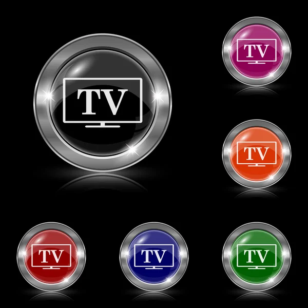 TV icon — Stock Vector