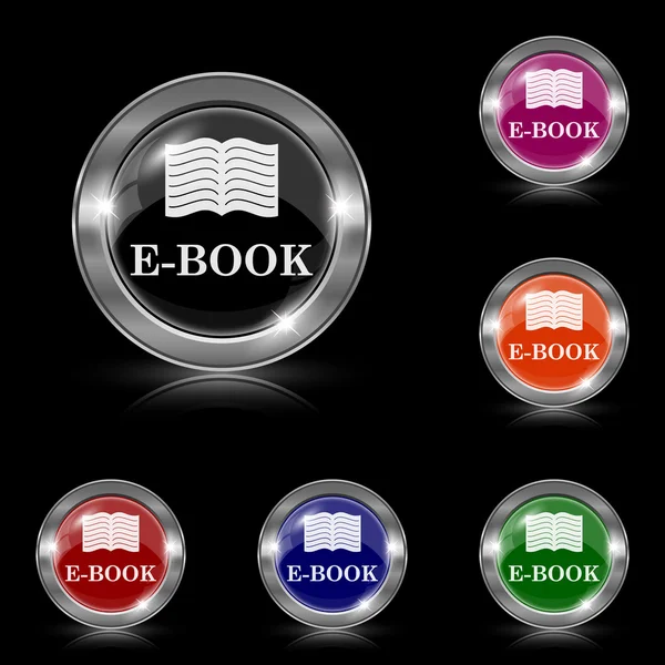 E-boek pictogram — Stockvector