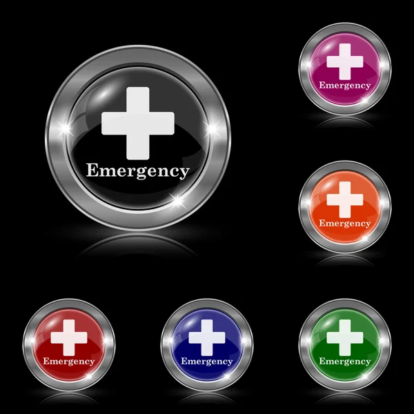Emergency icon — Stock Vector