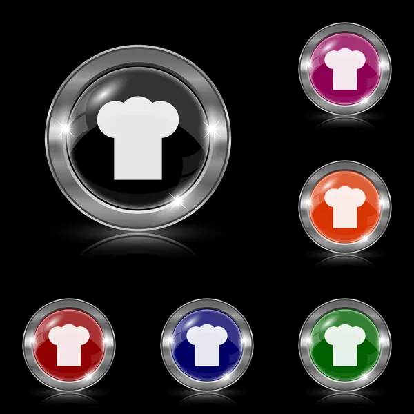 Icône de chef — Image vectorielle