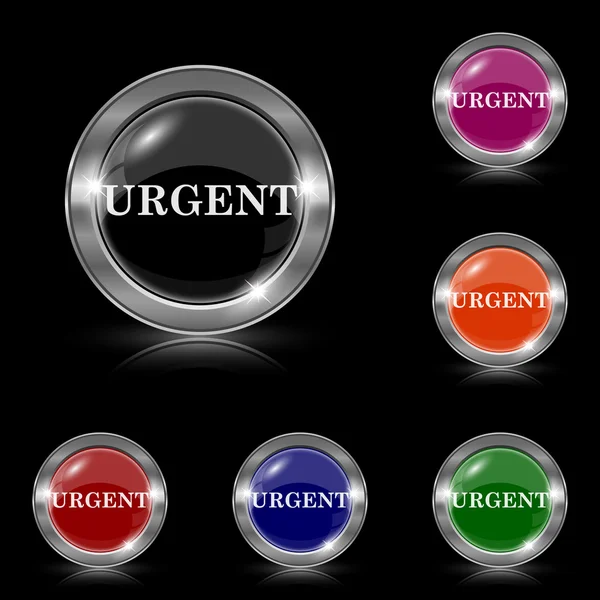 Urgent icon — Stock Vector