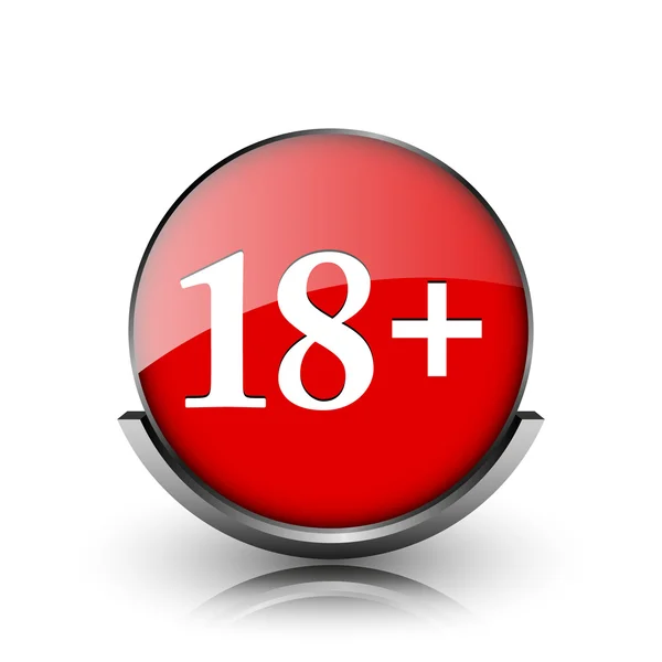 18 plus icon — Stock Photo, Image